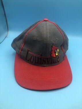 Vintage University Of Louisville Hat One Size “the Game” Circa 2005 Snapback